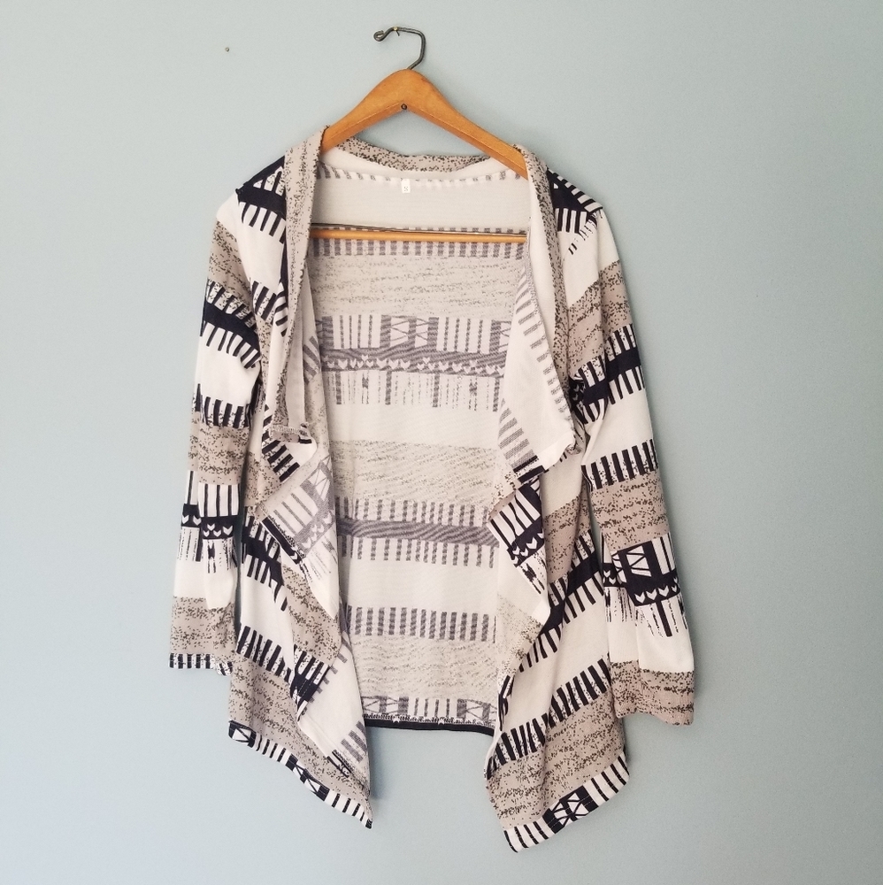 Printed sweater